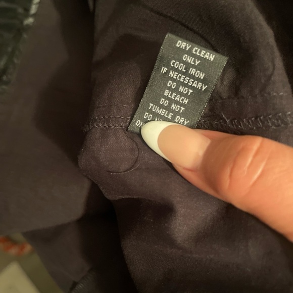 I. MADELINE WOMENS size Large Black Ribbon skirt streetwear whimsigoth - Picture 6 of 7